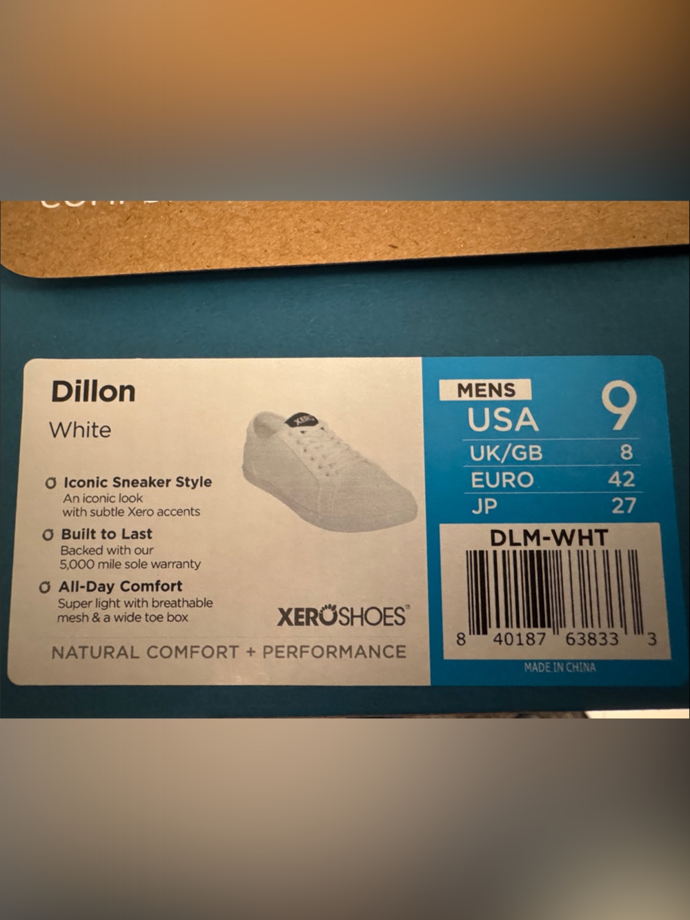 Xero Shoes Dillon Men's Athletic Sneakers - White
